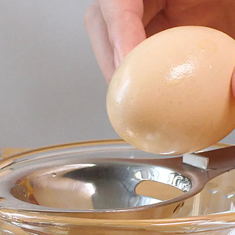 Stainless Steel Egg Yolk and White Separator (1pc)