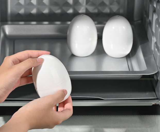 Microwave Egg Steamer for Quick Hard or Soft Boiled Eggs