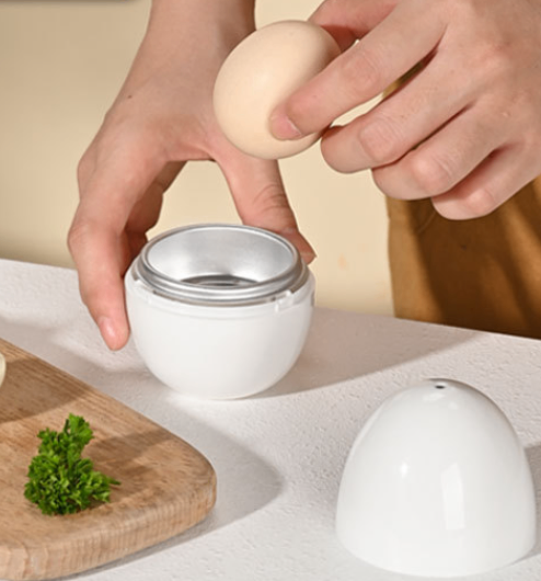 Microwave Egg Steamer for Quick Hard or Soft Boiled Eggs
