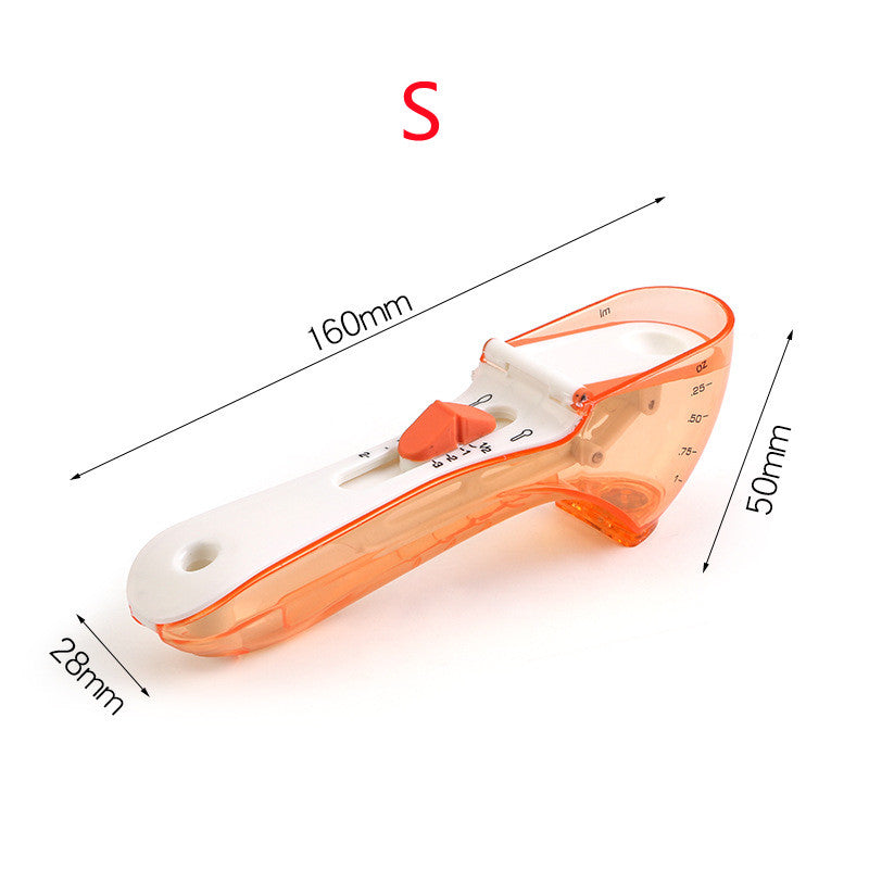 Magnetic Adjustable Seasoning Measuring Spoon Gadget