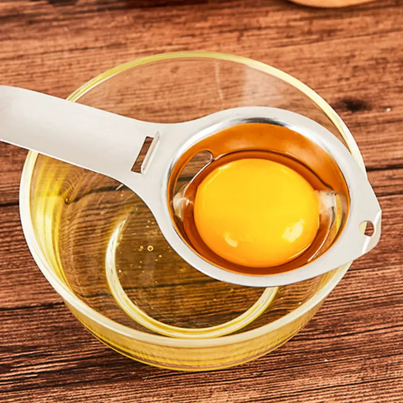 Stainless Steel Egg Yolk and White Separator (1pc)