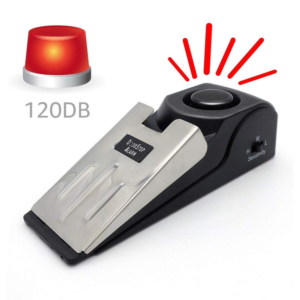Portable Anti-theft Vibration Alarm Door Stopper