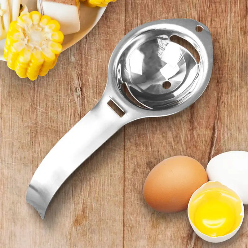 Stainless Steel Egg Yolk and White Separator (1pc)