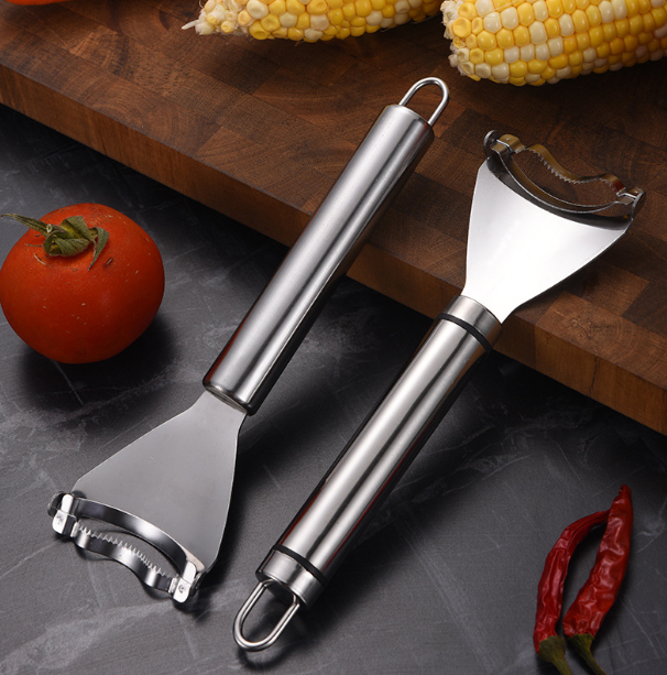 Stainless Steel Corn Shaving and Peeling Tool (1pc)
