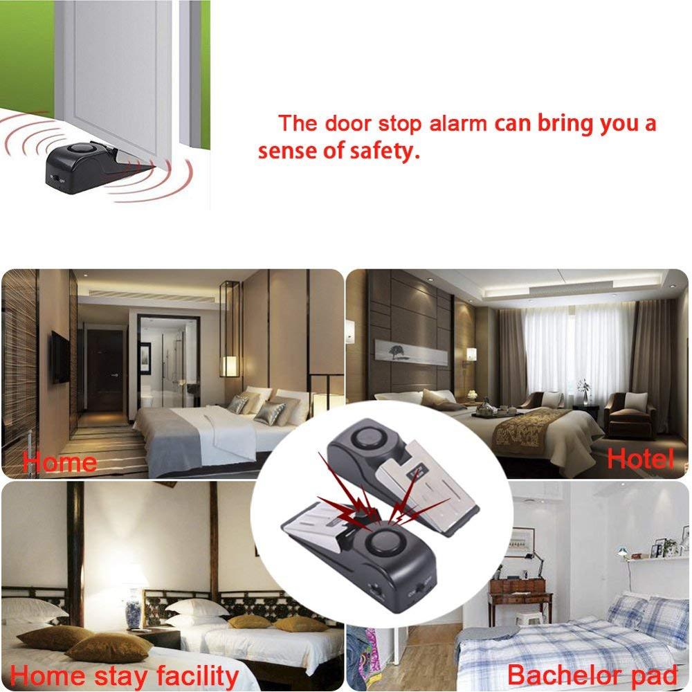Portable Anti-theft Vibration Alarm Door Stopper